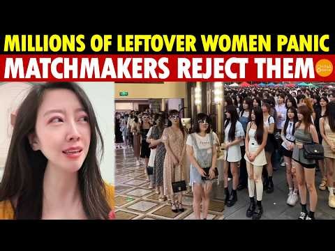 Millions of Leftover Women Panic! Matchmakers Reject Them, Chinese Parents Stop Urging Sons to Marry