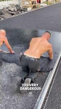 Why Germany Still Uses Manual Asphalt Paving.