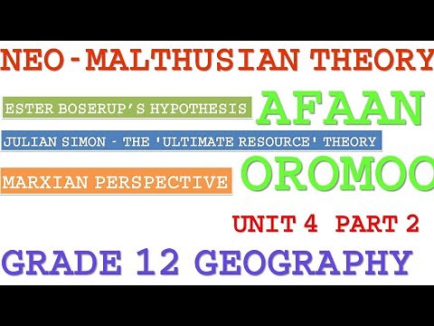 Geography Grade 12 Unit 4 (Afaan Oromooo)