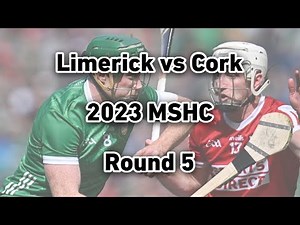 Limerick vs Cork 2023 Munster Hurling Championship Round Robin Full Match