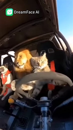 Rock Meow on Instagram: "Paw on the wheel.No hesitation.🐾This video was made with DreamFace! ✨ Use this code GEmc5aRh on Dreamface to get an update for extra 10% bonus credits to this video.🥰#funnyvideos #funnyreels #funny #funnyanimals #dreamface"