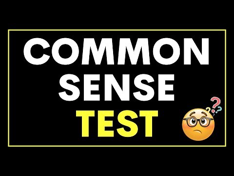 Common Sense Test 🤪 - 90% of People Fail 😏💯
