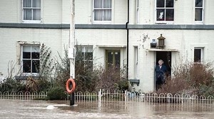 Worcestershire flooding: Water could top barriers