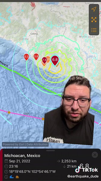 Mexico Earthquake Update: M6.8 Aftershock Alert