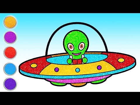 Vamos Desenhar um Alienígena! Aprenda a Desenhar | Vídeo de Desenho Divertido | Chiki Art Brazil