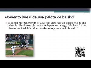 CANTIDAD DE MOVIMIENTO LINEAL ejercicios resueltos N°1: Calcular el momento lineal de una pelota