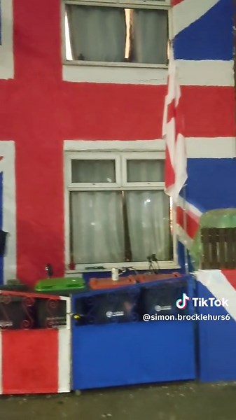 Raising the Flag in Sutton-in-Ashfield, England