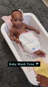 46K views · 313 reactions | It's baby bath time. Check out on what...