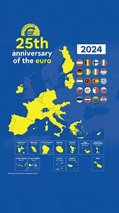 9.4K views · 638 reactions | The euro turns 25 this January. What...