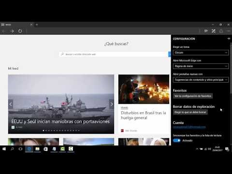 Borrar historial de navegación Microsoft Edge