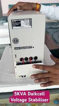 5KVA Mainliner Voltage Stabilizer Review