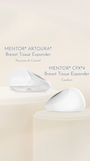 Mentor Worldwide LLC on Instagram: "Selecting the ideal breast tissue expander for your breast reconstruction journey is a pivotal moment, guided by your plastic surgeon. MENTOR® ARTOURA® PLUS and CPX®4 PLUS Breast Tissue Expanders are designed to be more predictable*1-6 and withstand the pressures of everyday life. Talk to your surgeon today about suitable options for your personal breast reconstruction journey. Learn more about the MENTOR® Breast Tissue Expanders portfolio on our website. Link