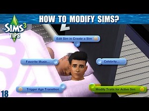 Sims 3 Tips Episode 18: How To Modify A Sim's Looks in CAS?