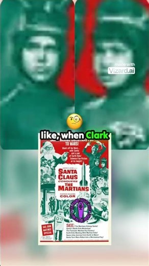 The Martian Santa Claus disguise was worse than Clark Kent's glasses