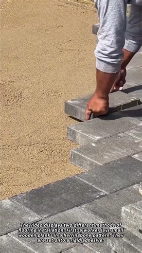 How a Professional Lays a Brick Walkway