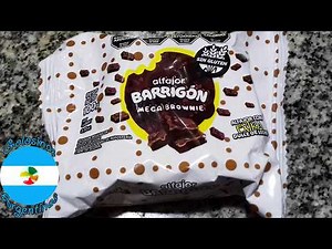 Barrigón Chingolo Mega Brownie Alfajor sabor Chocolate con Nueces Libre de Gluten Sin TACC
