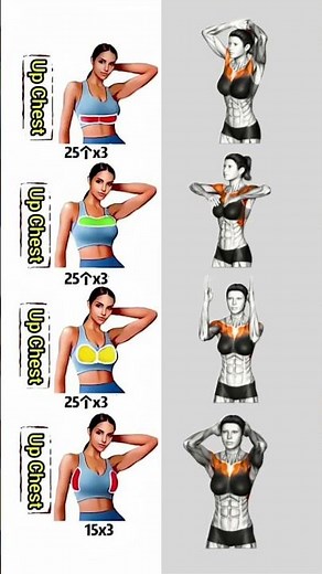 How to Reduce Breast Size Exercise #exercise #reducebreast #weightloss #chestworkout #yoga #shorts