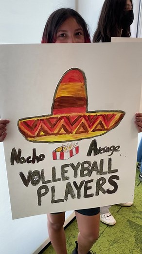 Just showin off our posters! 🤪 We’re ready for season!!! 🤎💛 #volleyball #summerball #volleyball2023 #volleyballcheck #delorohighschool #teamwork #delorosuns