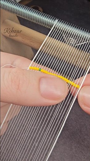 Beadwork for Beginners: How to Weave the First Row on a Loom