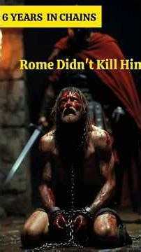Rome Didn’t Kill Him — It Let Him Rot for 6 Years#RomanEmpire#DarkHistory#Vercingetorix#AncientRome