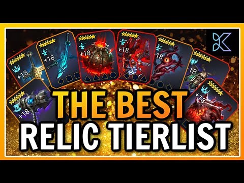 THE BEST RELIC TIERLIST | RAID: Shadow Legends [November 2025]