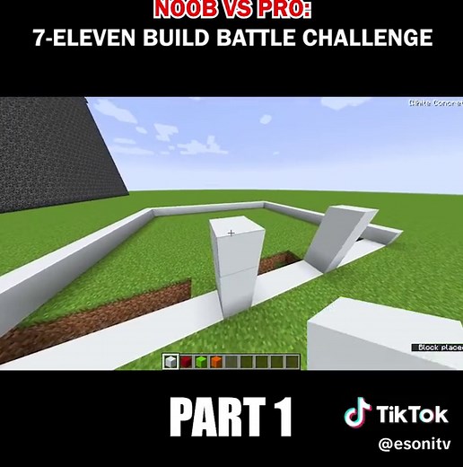 7-Eleven Build Challenge in Minecraft - EsoniTV