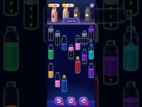 Water Puzzle: Sort - level 55