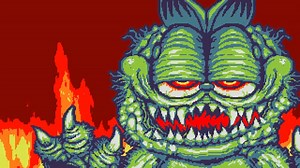 Watch a hideously mutated Garfield hunt down Jon in this amazing Game Boy horror game mockup