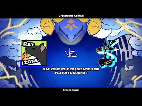 Rat zone vs. Organization XIII - PLAYOFFS | Crossroads Central: Storm Surge