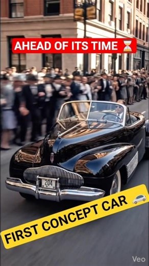 The Car That Changed Everything: 1938 Buick Y-Job 🔥 #Shorts #BuickYJob #ConceptCar #CarHistory