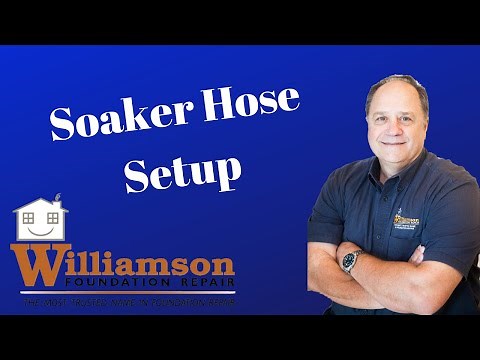 Soaker Hose setup