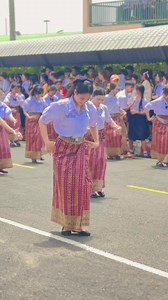 Dance Rehearsal of Phibun Mangsahan School Students for the 2025 Ubon Ratchathani Candle Festival Parade on July 11 . Credit: userwh6fmdjx0c | Thai Culture to the World