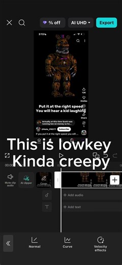 Creepy asf #fnaf #capcut #creepy #scary #laugh #foryou #fyp #viral #yt #ytshorts