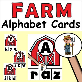 Farm Alphabet Cards
