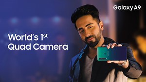 1.5M views · 59K reactions | Watch how #GalaxyA9 Telephoto Zoom lens helped Ayushmann outsmart Divyendu. Pre-book the #Worlds1stQuadCam smartphone and experience the magic of 4 rear cameras. Pre book: https://bit.ly/2QYQyMv | Samsung | Facebook