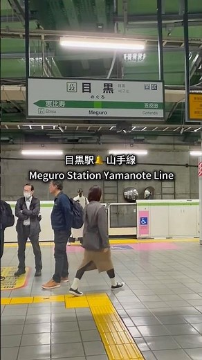 #目黒駅 #山手線 #MeguroStation #YamanoteLine #東京電車 #TokyoTrain #発車メロディ #TrainSounds #電車の音