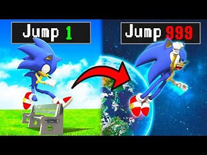 Every JUMP MULTIPLIES for SONIC in GTA 5