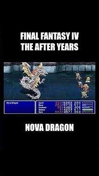 Final Fantasy IV The After Years (PSP) - Nova Dragon