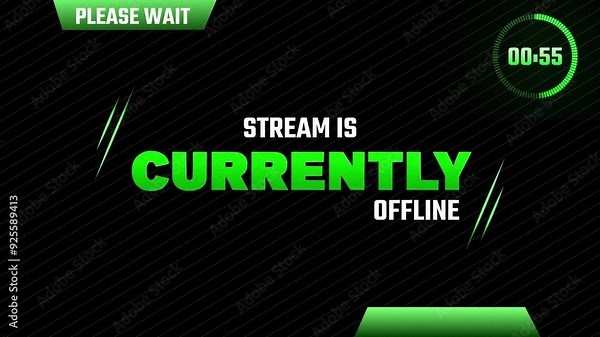 Live Streaming Outro Overlay Gradient Theme_V3