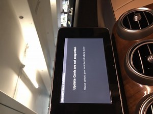 "Update Cards are not supported"