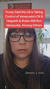 Trump Said the US is Taking Control of Venezuela's Oil & Hegseth & Rubio Will Run Venezuela, Among Others - It's always been about the oil, we've known this, but Trump's no longer afraid to admit it. #usa #Venezuela #facts #truth #corruption | Jaemamajams