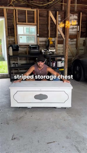 Transforming a Thrifted Chest into a Stylish Storage Box