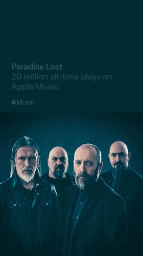 34K views · 1.3K reactions | Thank you to everyone who has helped us to hit this milestone on Apple Music | Paradise Lost | Facebook