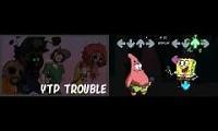 Mix of 2 videos from youtube : Spongebob X YTP Trouble