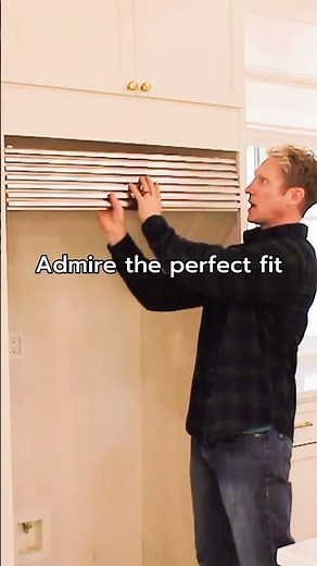 Refrigerator Trim Kits- one step closer to the kitchen you want. #kitchen #kitchenupgrade #diy