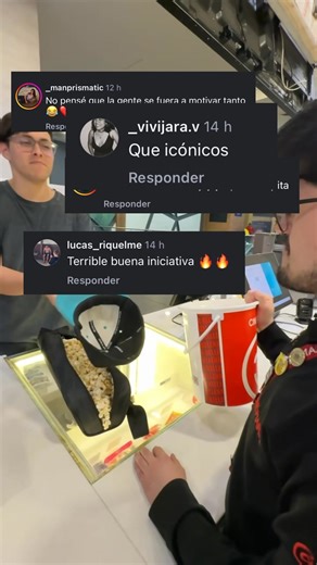 "Amo el popcorn" dijo Tom Cruise 😎 Y tambien los miles que llegaron a los cines para convertir todo en un balde 😍 ALTA creatividad hubo oye 👌 Nos vemos en el próximo Popcorn Day Cinemark 🍿✌️ | Cinemark Chile