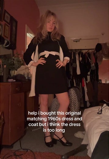 1960s Vintage Dress Hemming Dilemma: What to Do?