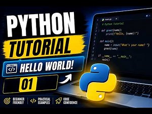 HOW TO PRINT "Hello World" USING PYTHON | THE FIRST PROGRAM EVER | | #python #codewithharsh