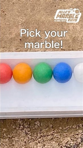 EPIC Sand Marble Race with commentary! 🔴🟠🟢🔵⚪️ #marblesrace