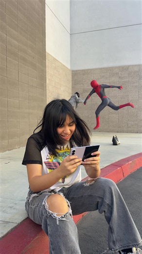You can always count on your friendly neighborhood Spider-Man... Even if he was in the middle of playing games on his phone... Watch Spider-Man: Brand New Day, exclusively in theaters, and play with Spider-Man's abilities in PUBG MOBILE out July 30th! #SpiderManBrandNewDay #PUBGMOBILE #GalaxyZFold8 #spiderman @PUBG MOBILE North America @Samsung US
